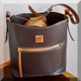 H02. Dooney & Bourke leather handbag. 